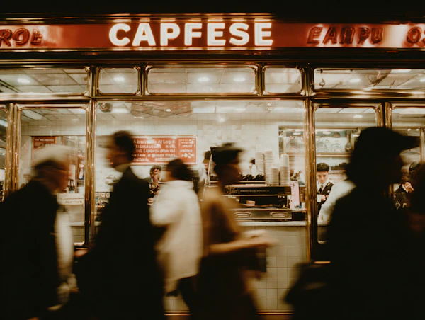 Café Street Scene