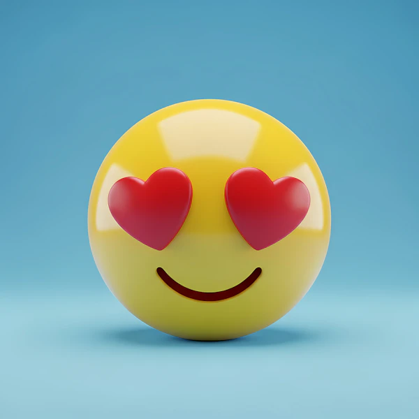 Heart Eyes Emoji Render