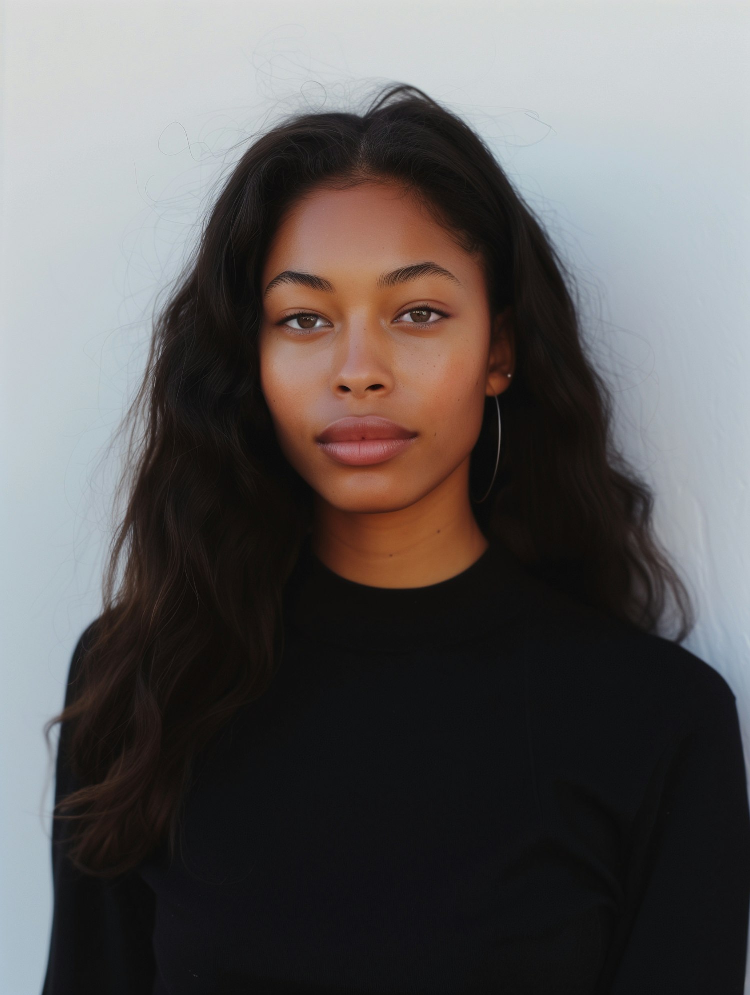 Serene Portrait of a Young Woman