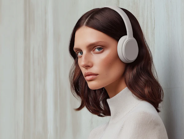 Woman with Headphones