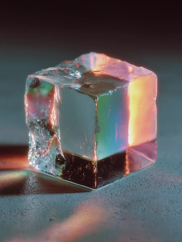 Crystalline Light Cube