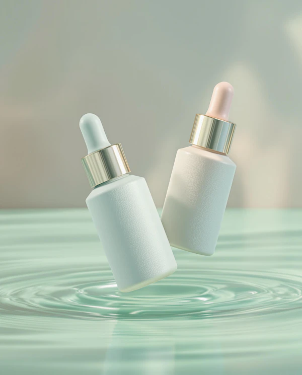 Elegant Dropper Bottles