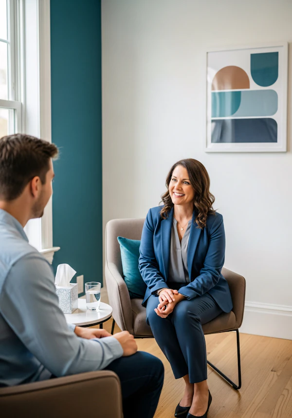 Counseling Session Scene