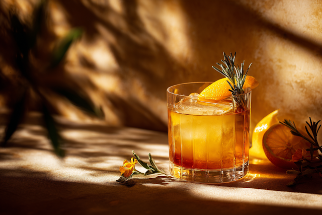 Elegant Cocktail Display