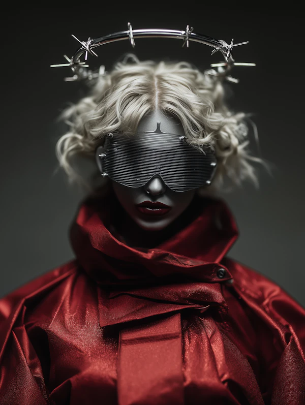 Futuristic Cyberpunk Portrait