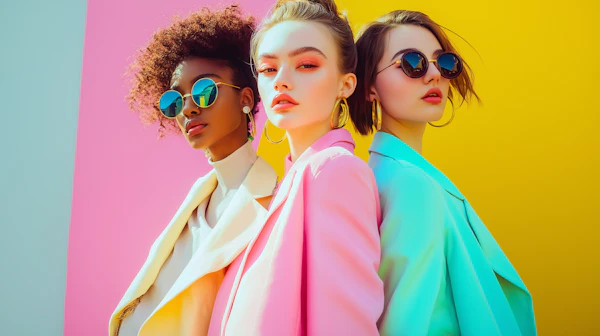 Stylish Women Portrait