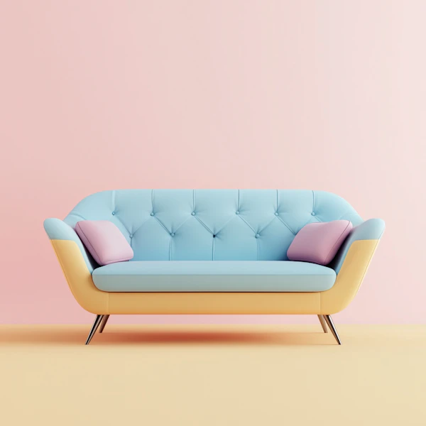 Pastel Sofa Interior