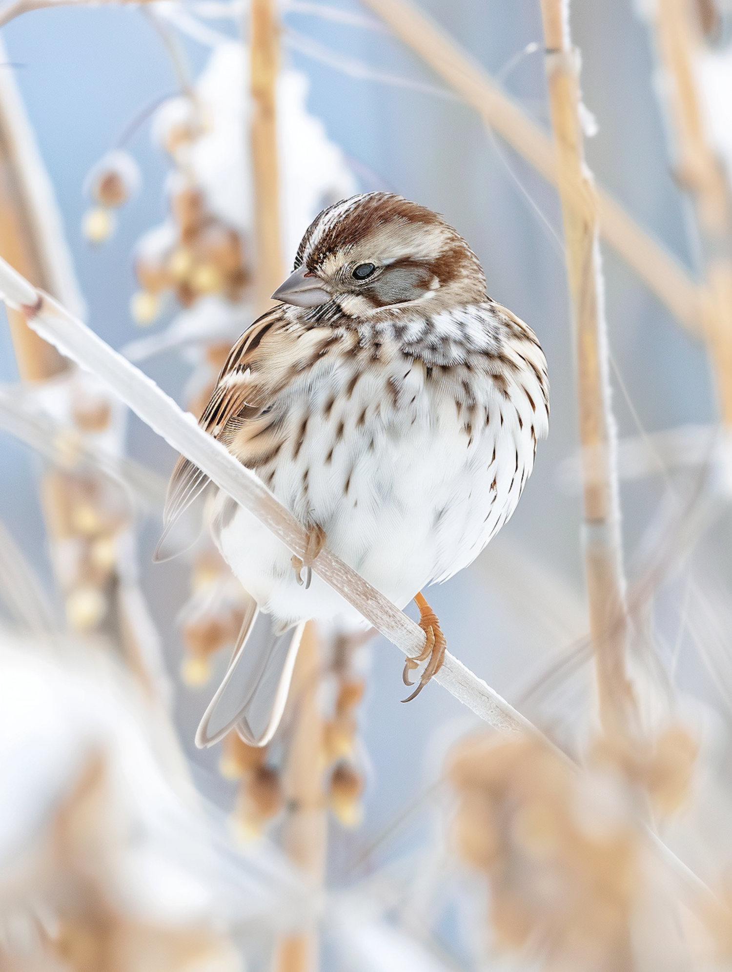 Sparrow on a Branch