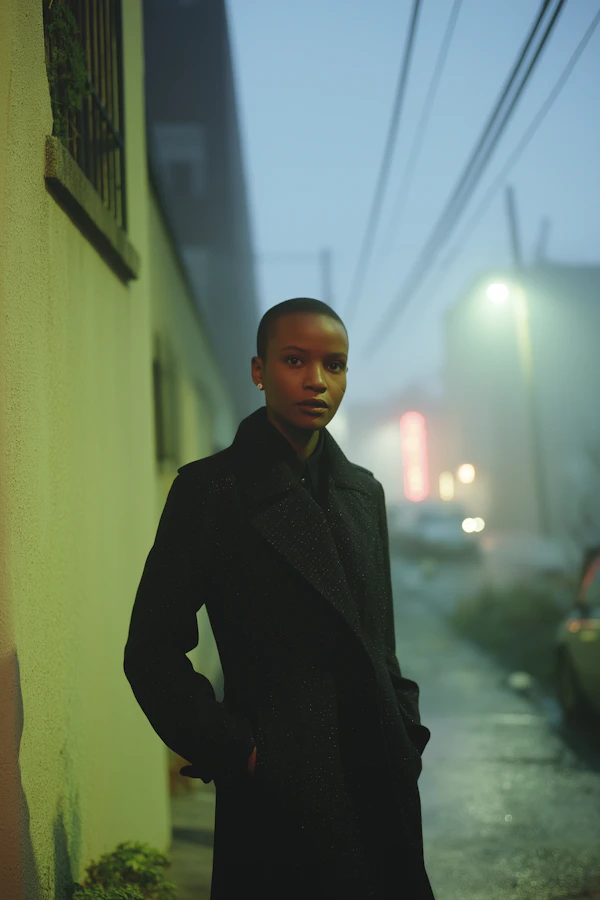 Moody Urban Portrait