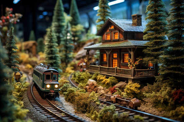 Enchanted Railway Diorama