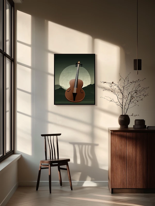 Minimalist Interior Scene