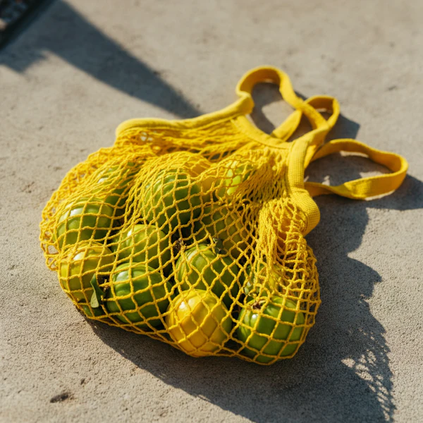 Mesh Bag with Citrus