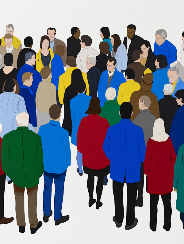 Diverse Group Illustration