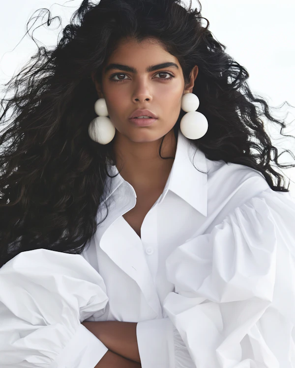 Portrait of Stylish Woman