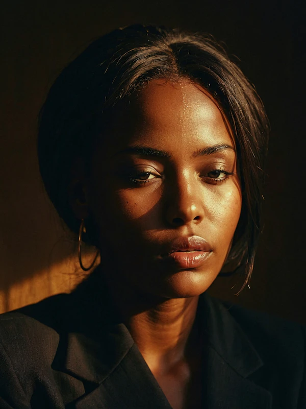 Serene Portrait of a Woman