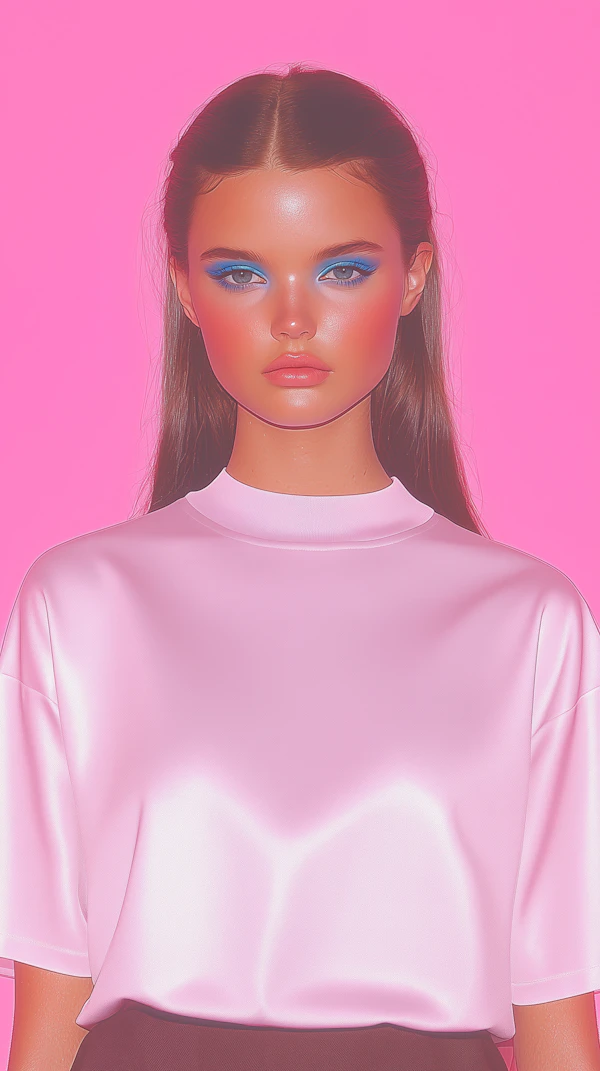 Modern Pink Portrait