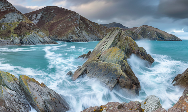 Dramatic Coastal Scene