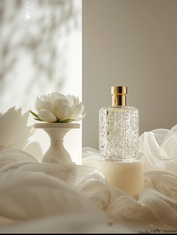 Elegant Perfume Display