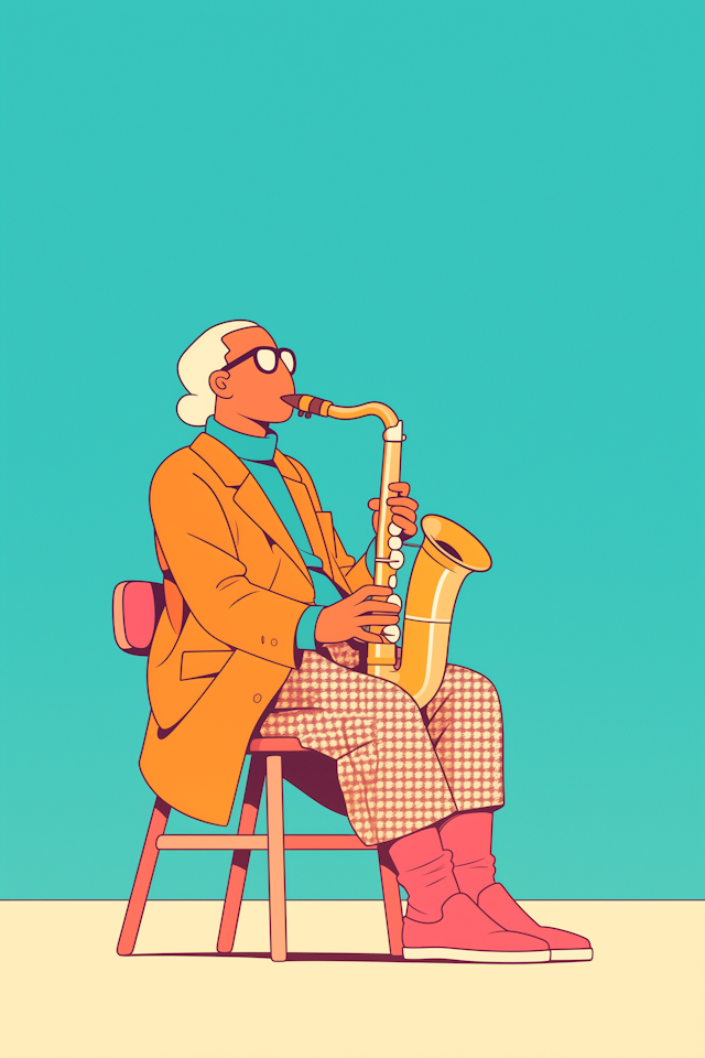 Stylish Saxophonist