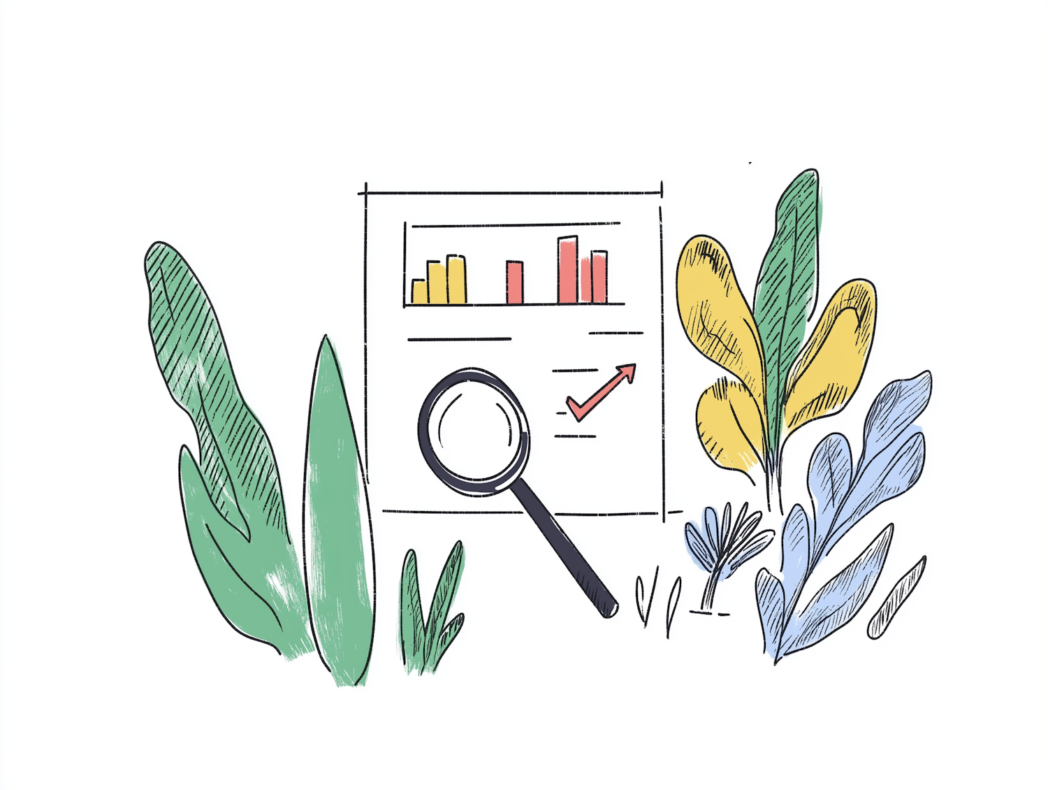 Growth Analysis Illustration