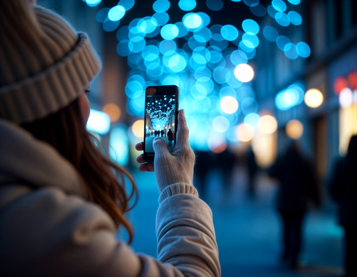 Capturing Festive Street