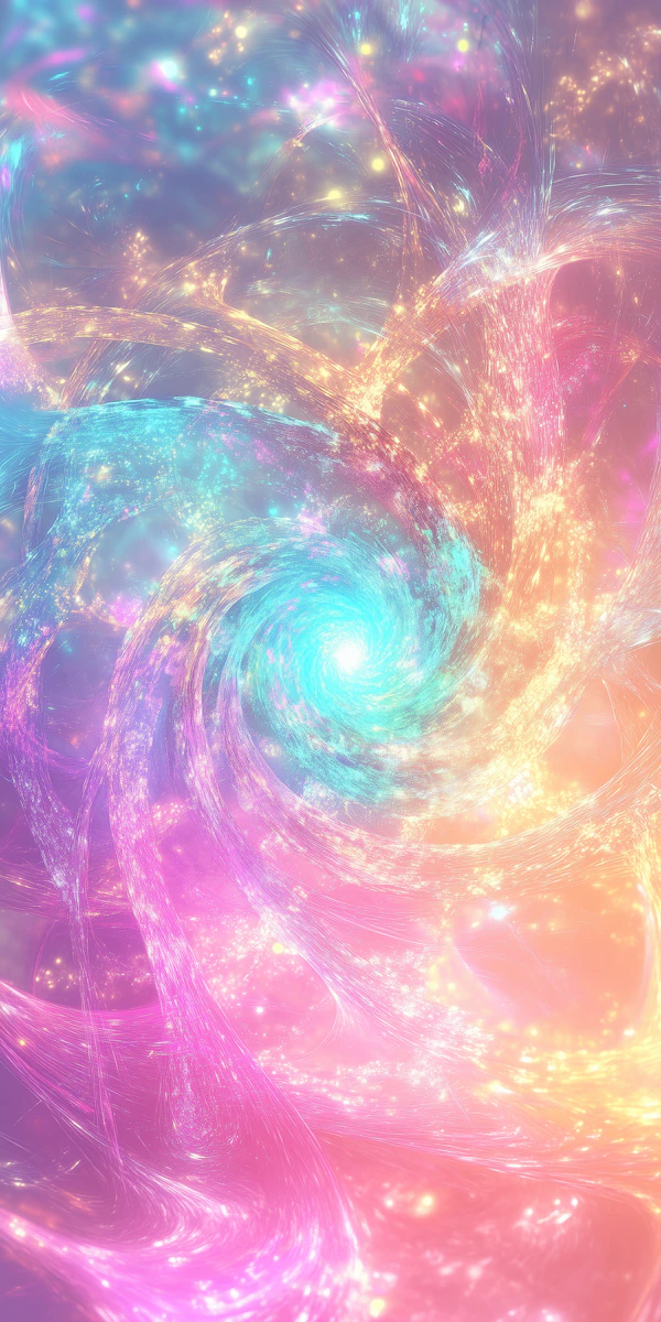 Vibrant Cosmic Vortex