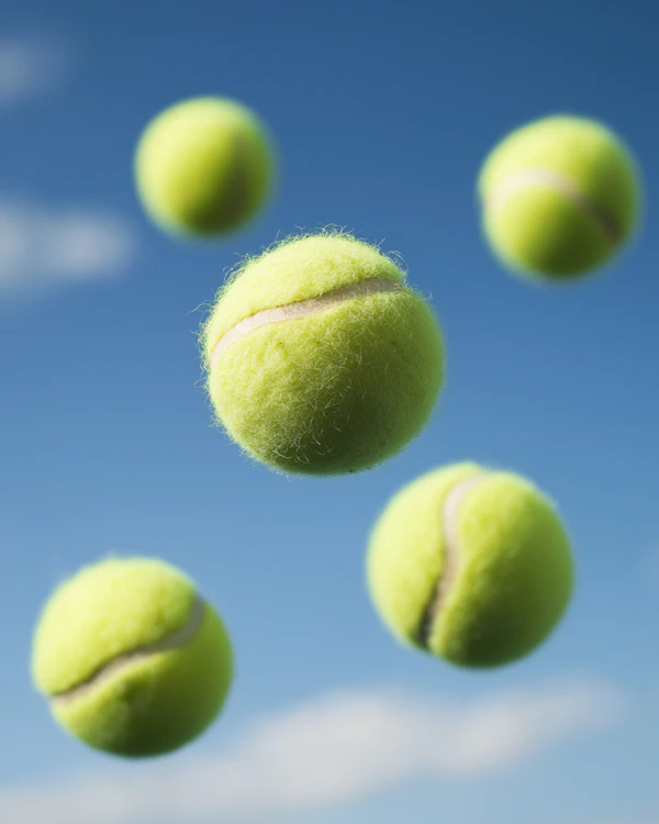 Floating Tennis Balls