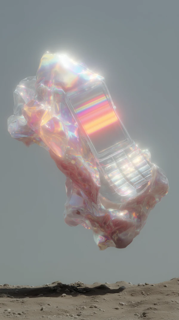 Iridescent Phone Art