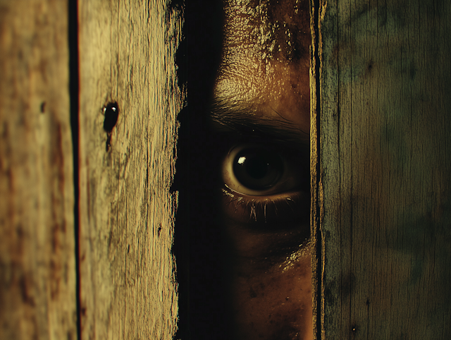 Eye Through the Planks