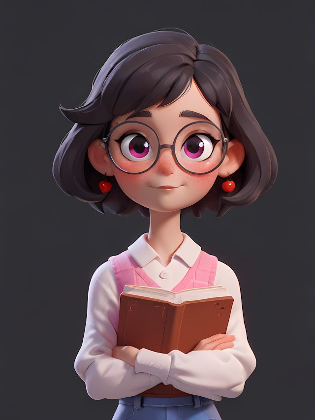 Stylized Girl Portrait