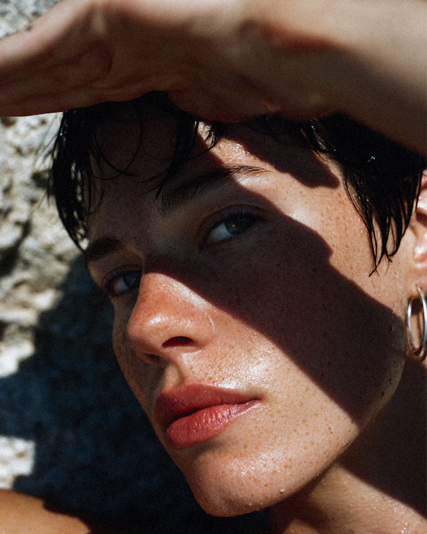 Freckled Portrait