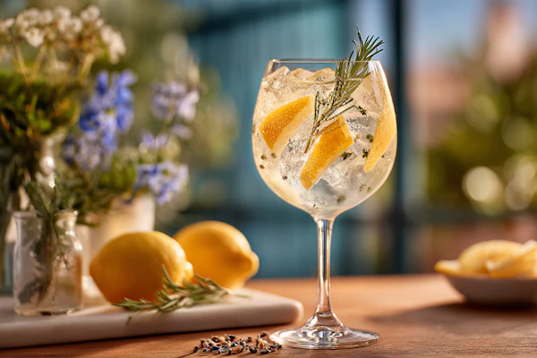 Elegant Cocktail Display