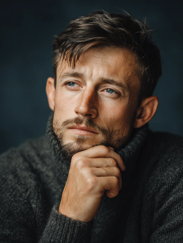 Contemplative Portrait