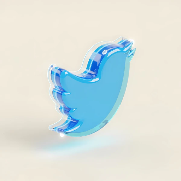 Blue Bird Icon Render
