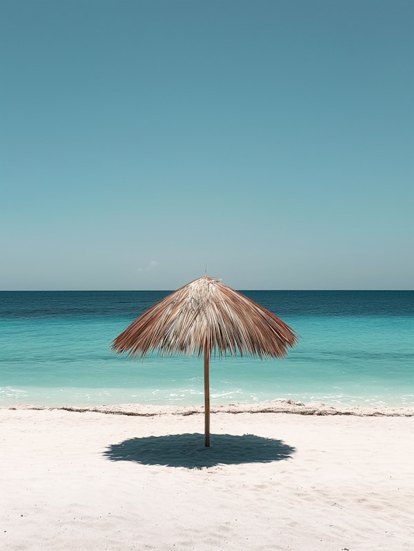 Serene Beach Umbrella