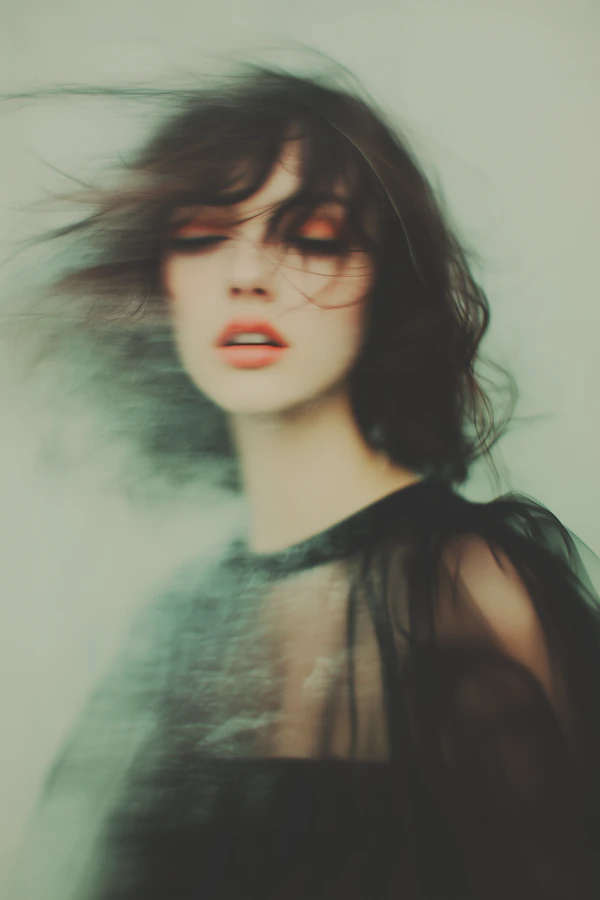 Dreamy Woman Portrait