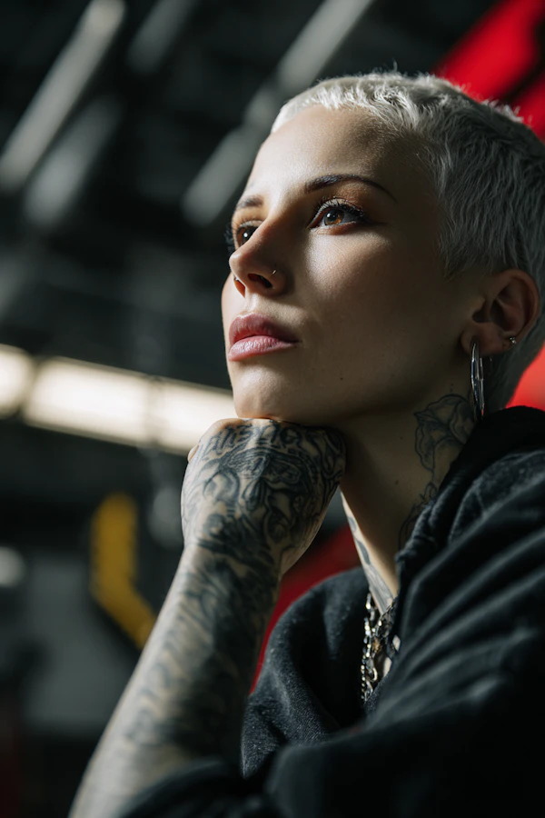 Contemplative Portrait
