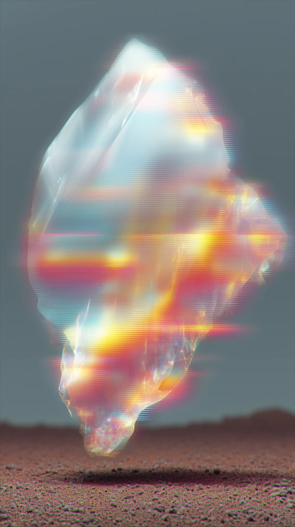 Floating Crystal Art