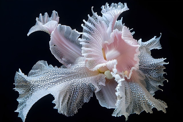 Ethereal Flower Close-Up