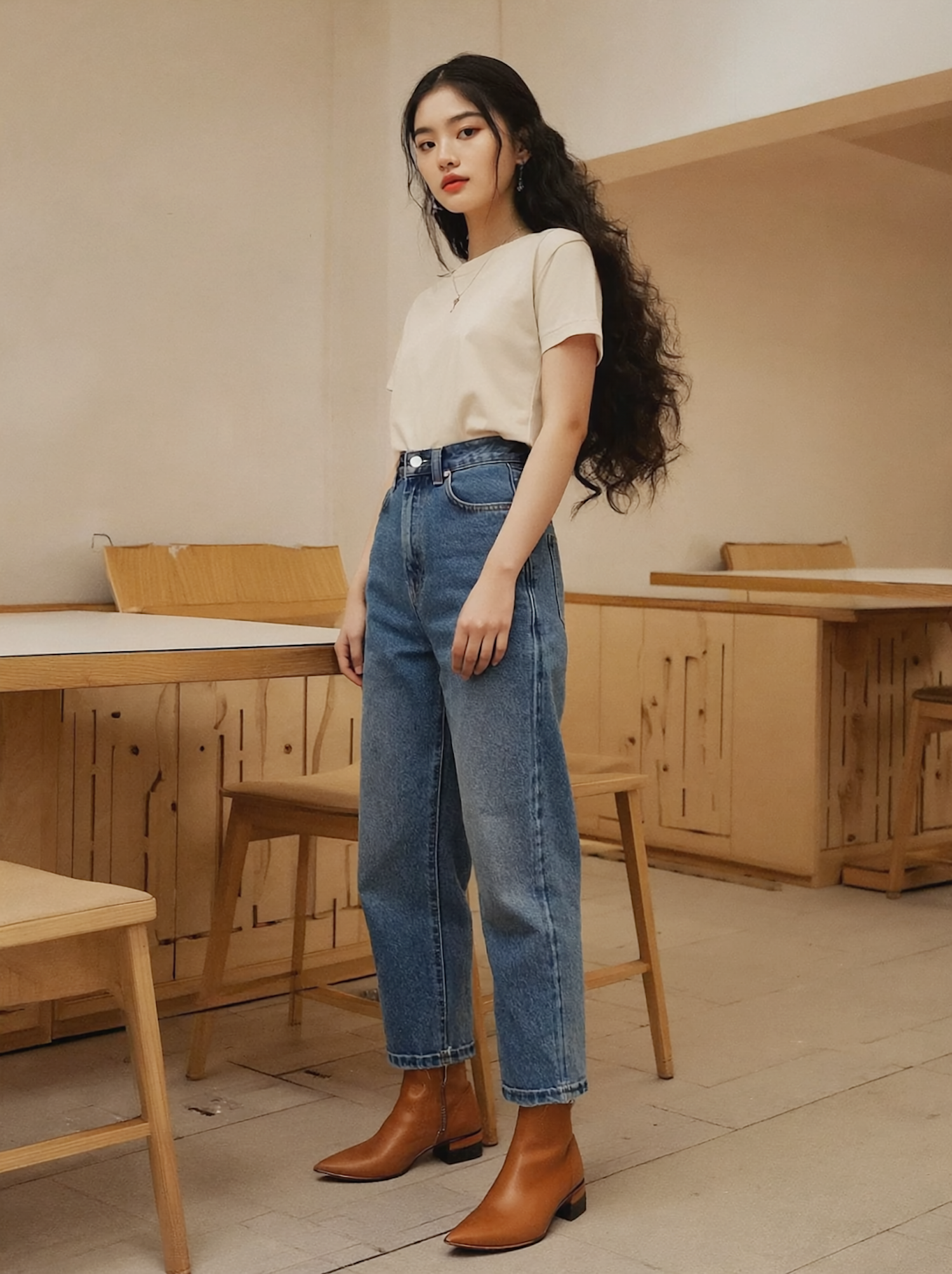 Stylish Minimalist Look