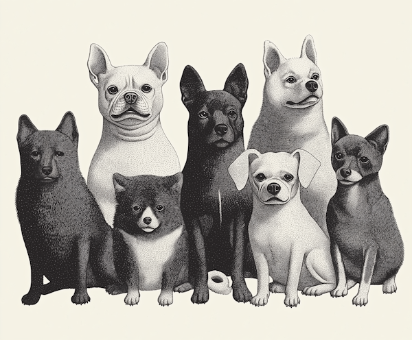 Monochromatic Canine Assembly