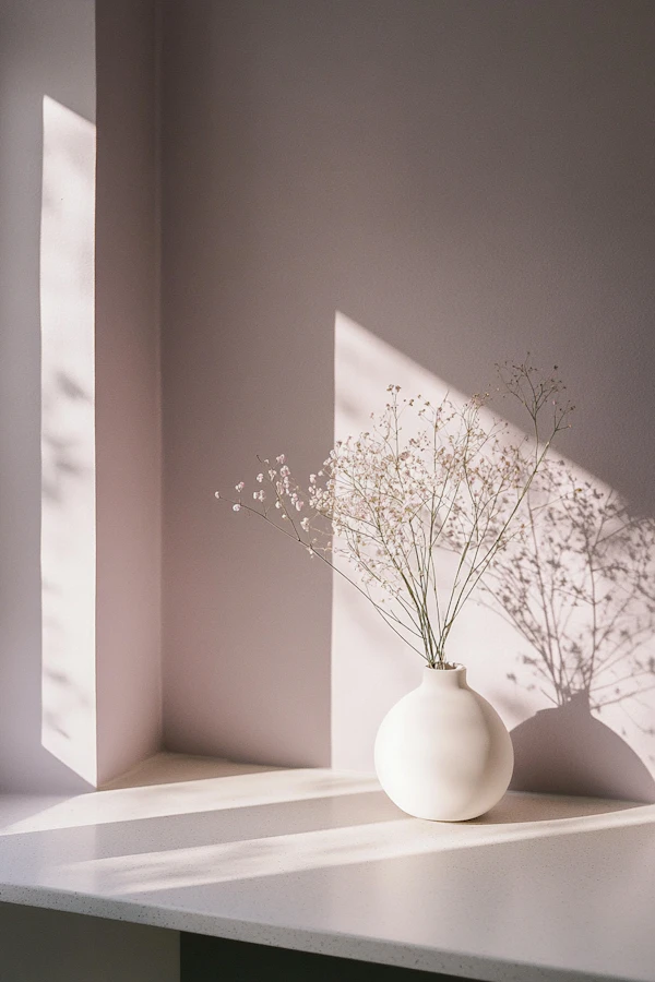 Minimalist Vase Scene