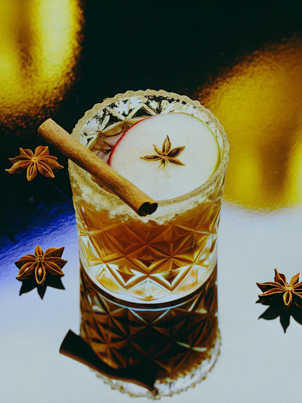 Luxurious Cocktail Close-Up