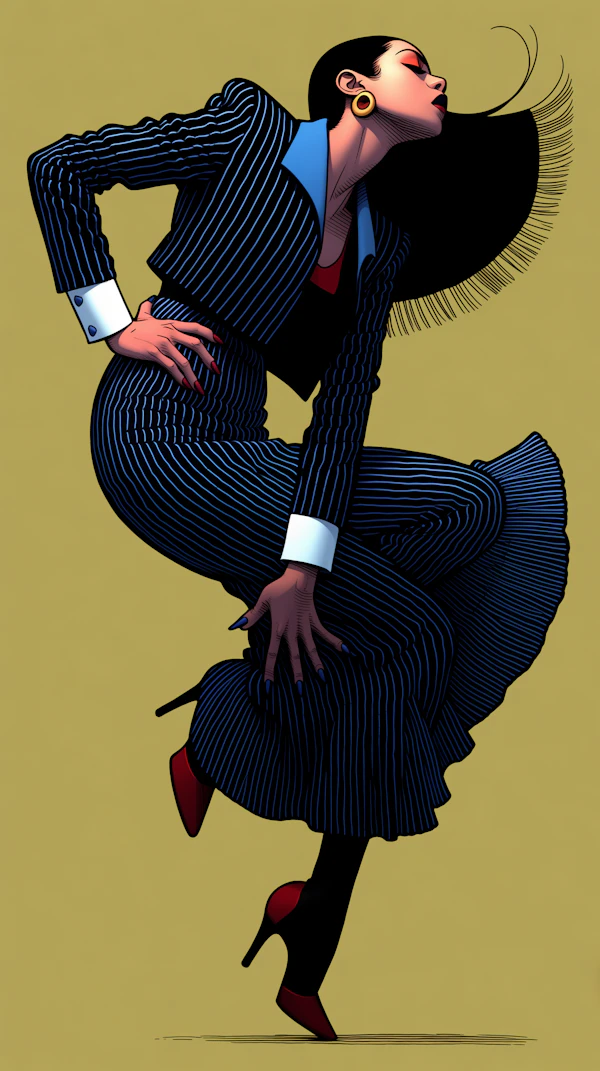 Stylized Woman Pose