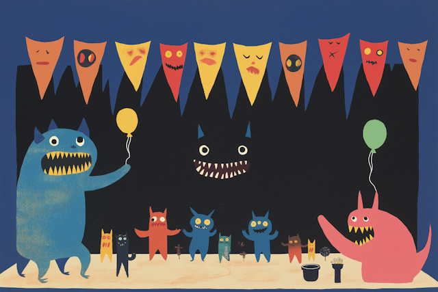 Whimsical Monster Celebration