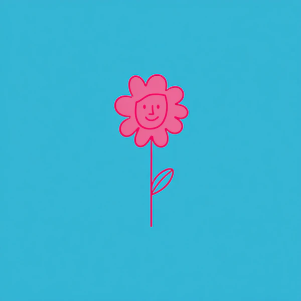Smiling Pink Flower