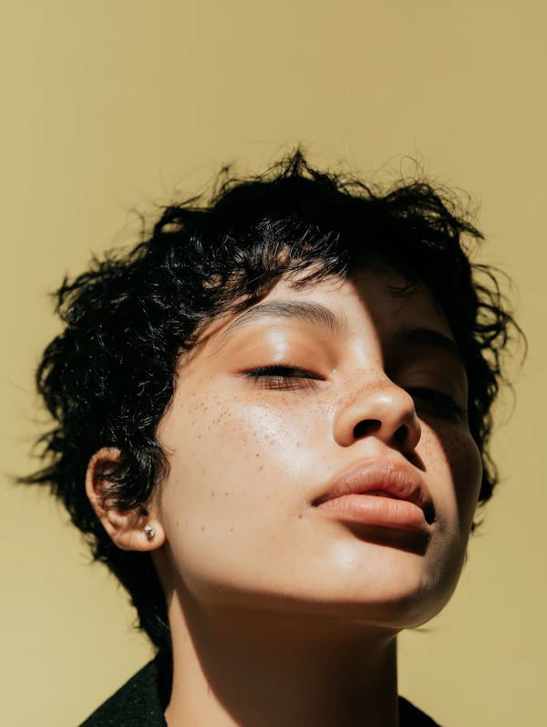 Freckled Portrait
