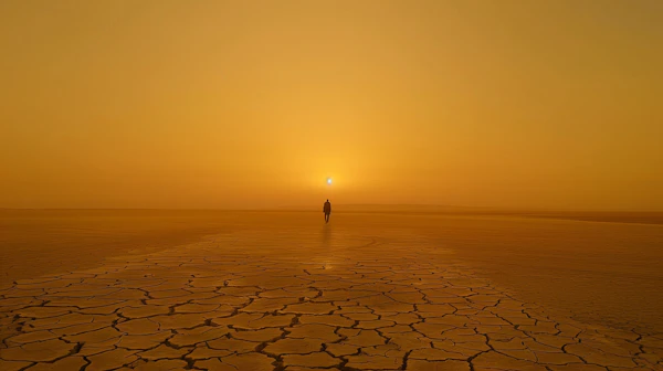 Lone Desert Wanderer