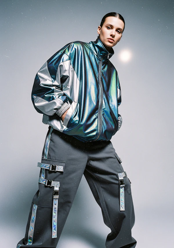 Futuristic Fashion Look