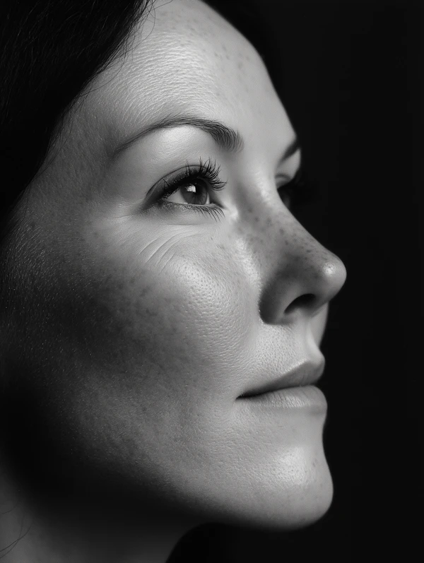 Black-and-White Portrait